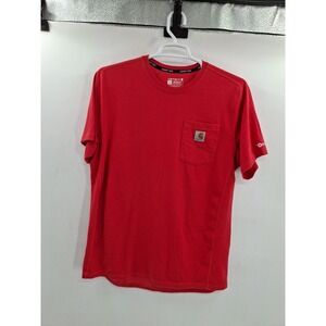 Carhartt Force Mens Tall Large Relaxed Fit S/S Pocket Shirt